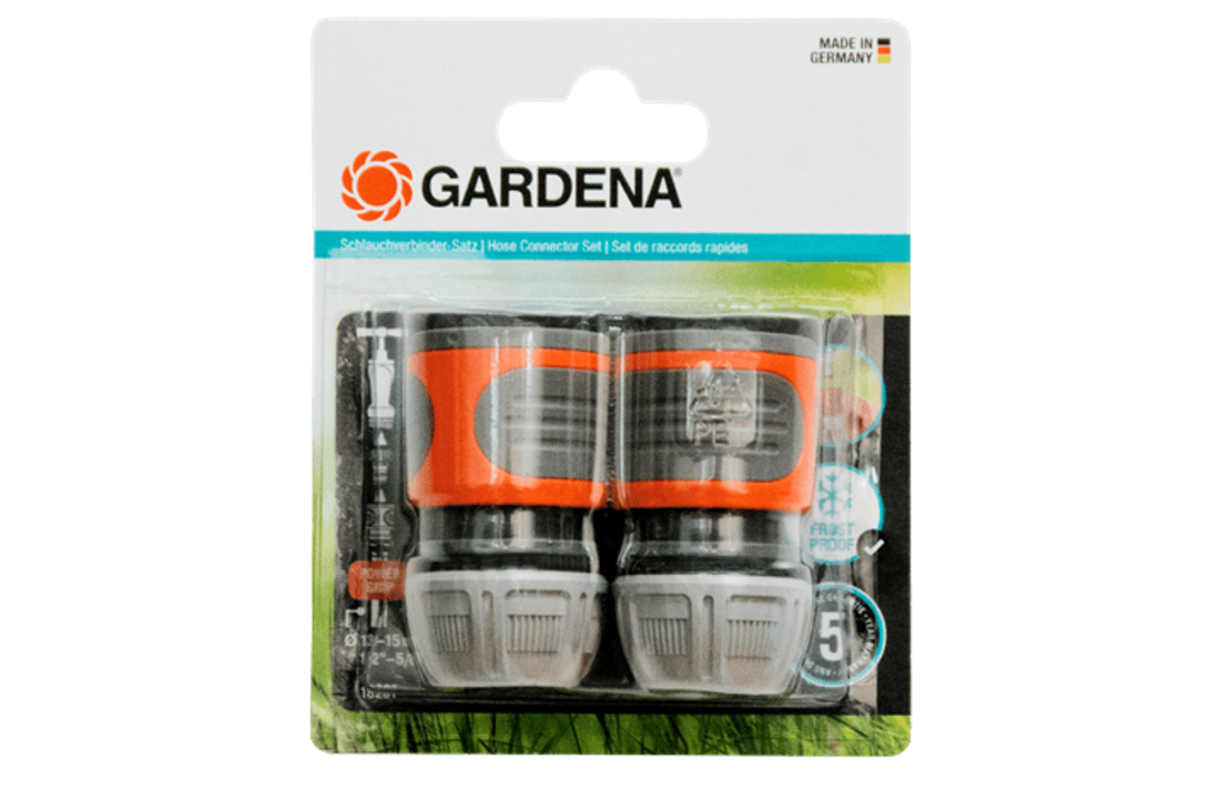 Gardena Slangstukset 13mm (1/2'') 2-delig