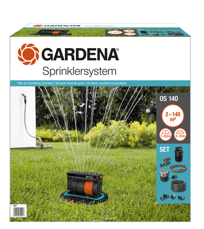 Gardena Verzonken Zwenksproeier Set