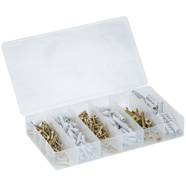 Kinzo Screws & Plug Set 249-teilig im Karton