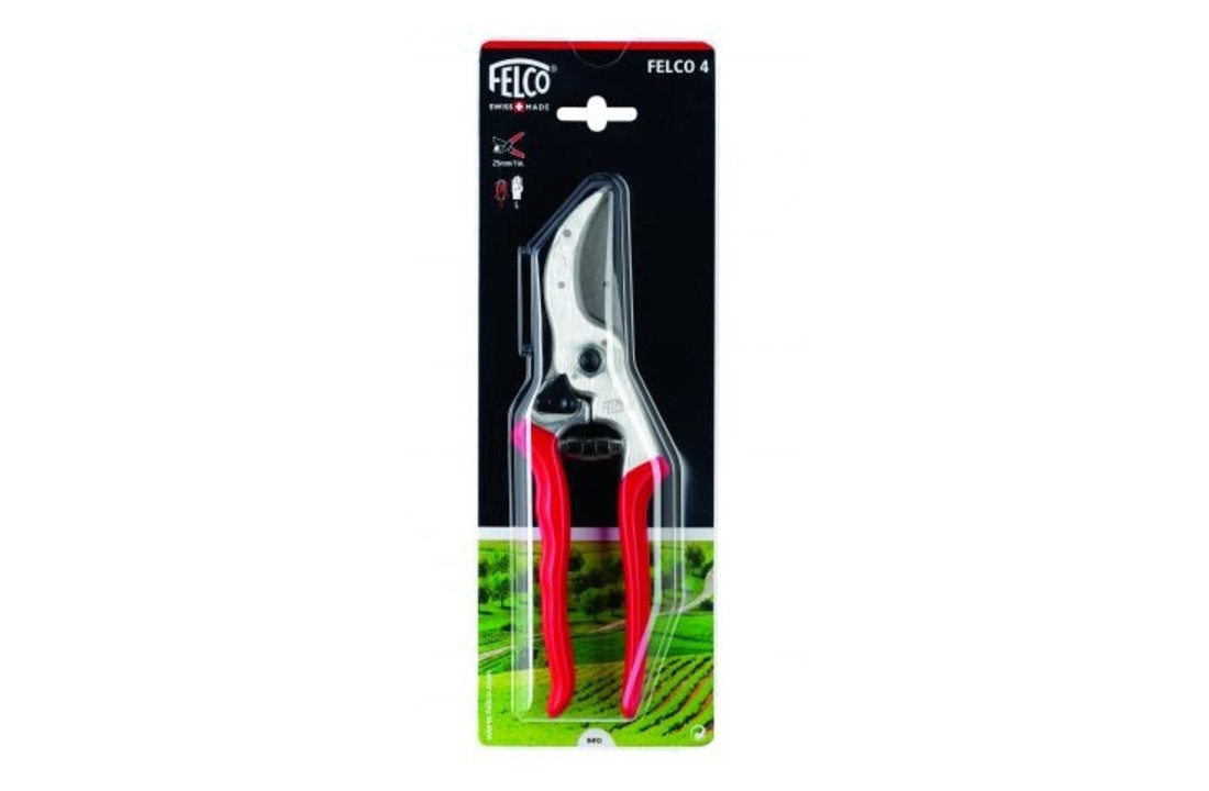 Felco 4 Snoeischaar - Klassiek Rood