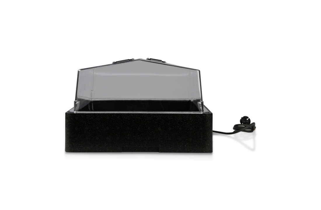 Verwarmde Propagator met Ventilatieklep 60x40x26cm
