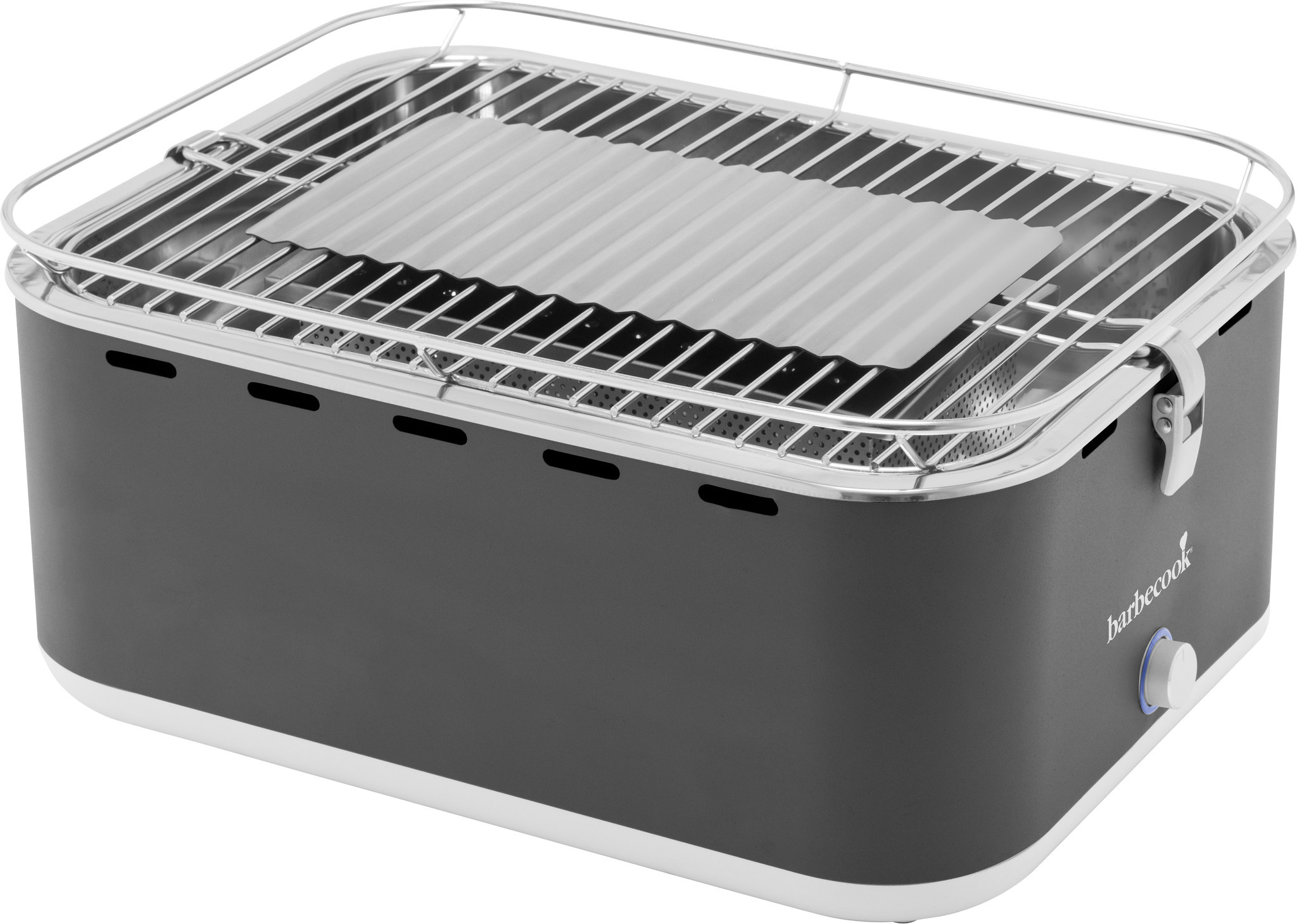 Barbecook Carlo Holzkohle-Tischgrill Urban Grey