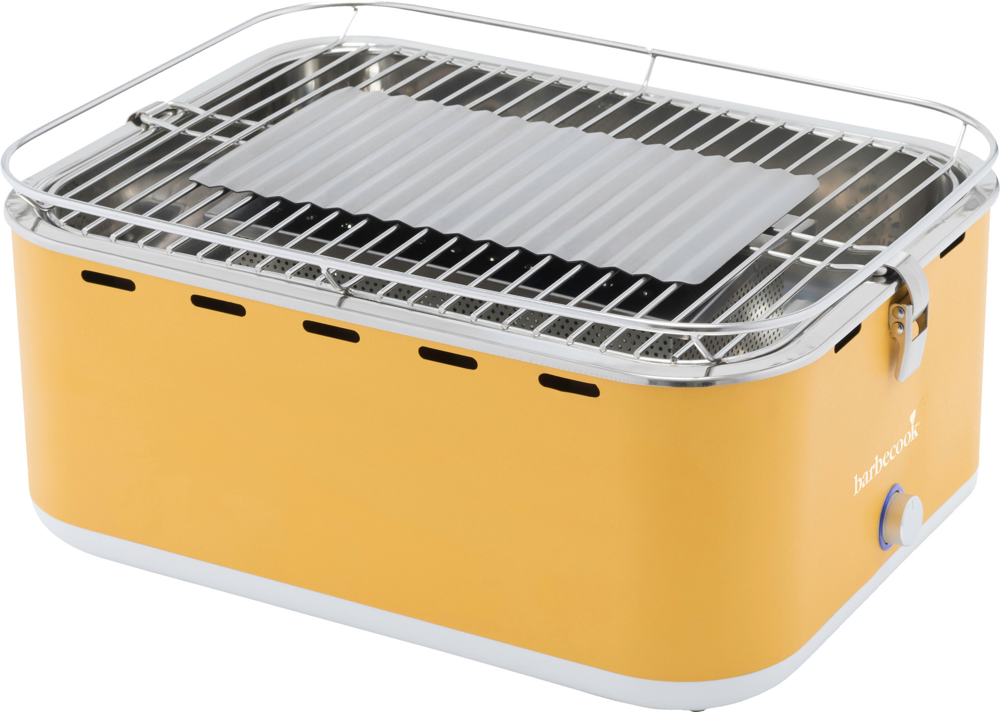Barbecook Carlo Charcoal Table Grill Sunshine Yellow