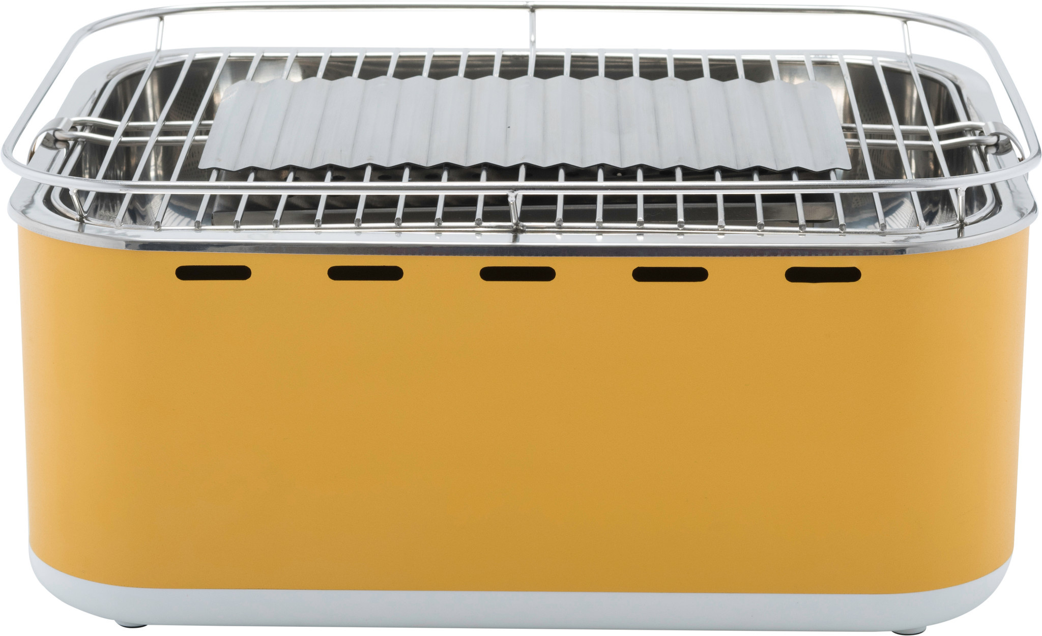 Barbecook Carlo Holzkohle-Tischgrill Sunshine Yellow