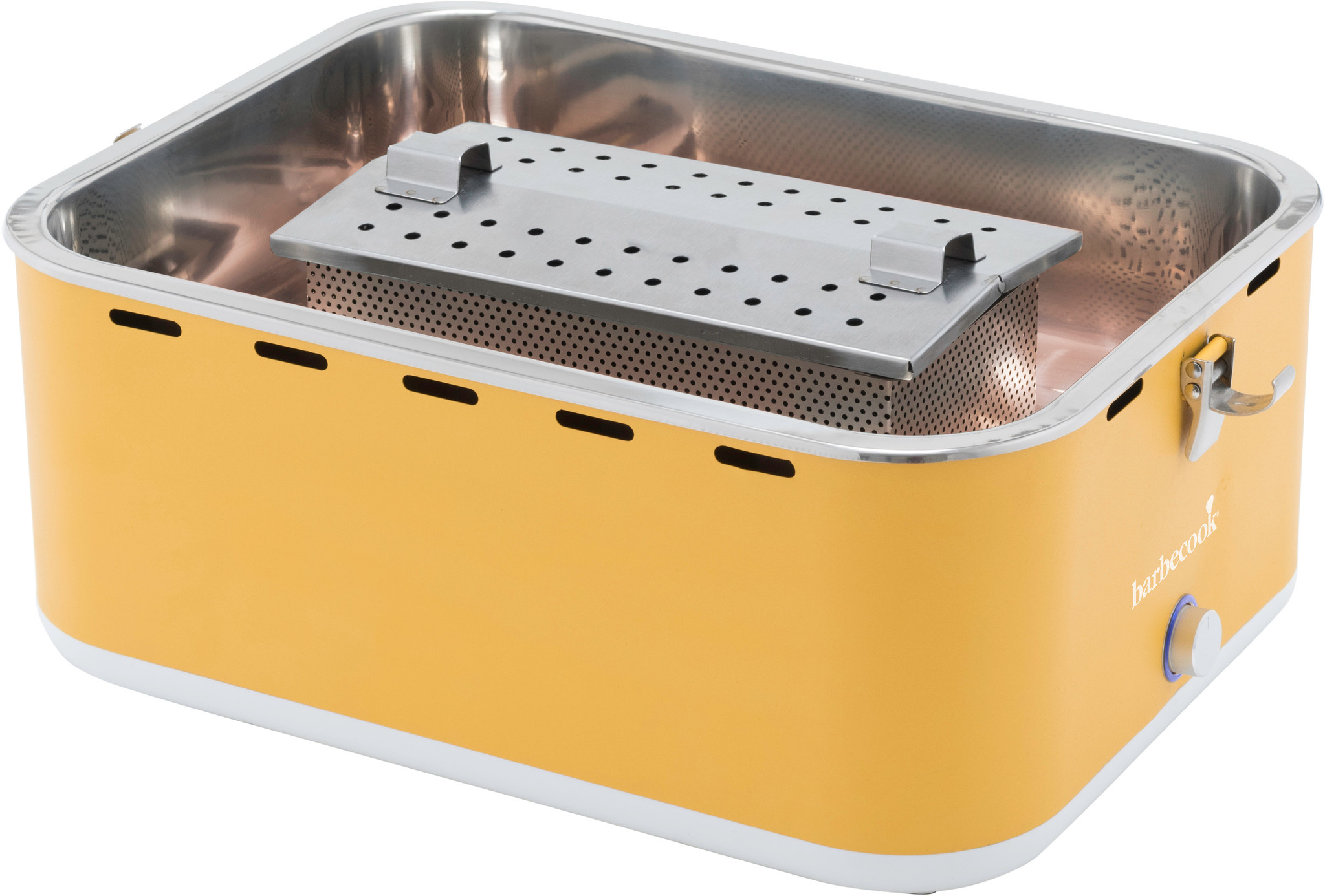 Barbecook Carlo Holzkohle-Tischgrill Sunshine Yellow