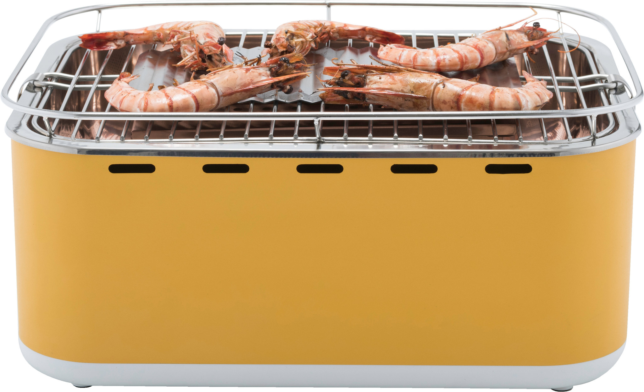 Barbecook Carlo Holzkohle-Tischgrill Sunshine Yellow