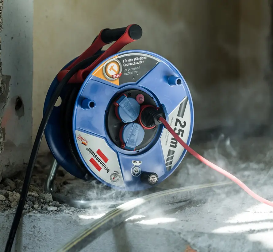 Brennenstuhl - Garant IP44 kabelhaspel voor nijverheid/bouw - H07RN-F 3G2,5 - 25m
