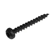 Blackline Blackline - Spaanplaatschroeven - Torx 20 cilinderkop - 4,0 x 20mm - Voldraad - Zwart (100 stuks)