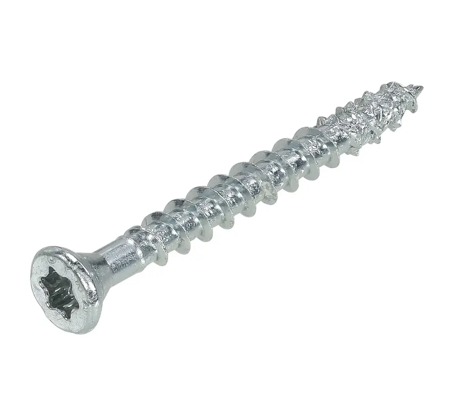 Dynaplus - Beslagschroeven - Torx 20 - 4 x 40mm - Verzinkt - Voldraad (200 stuks)