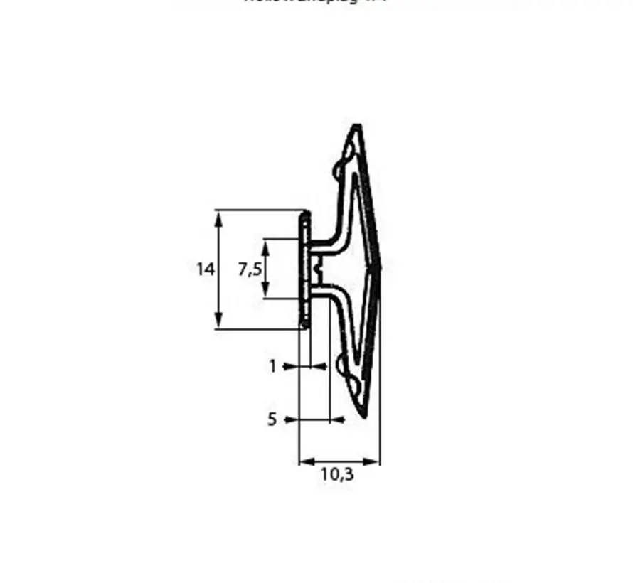 Toggler - Hollewandplug - TA (6 stuks)