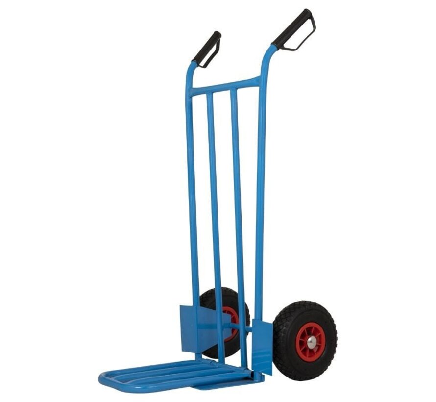 steekwagen blauw - incl. klep - max 200kg