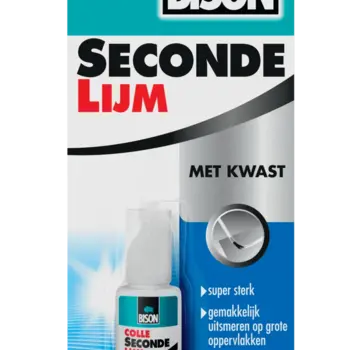 Bison Bison - Secondelijm Met Kwast - 5g
