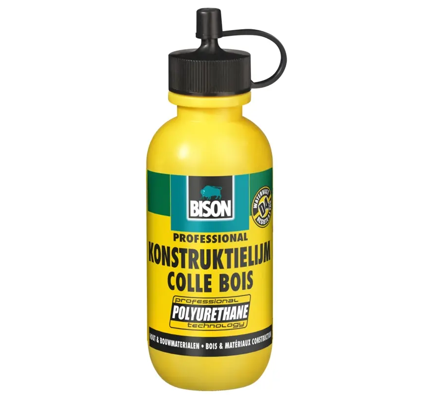 Bison - Konstruktielijm Polyurethaan D4 Watervast - 75g