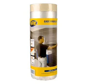 HPX Easy mask film crêpepapier - 2700mm x 16m
