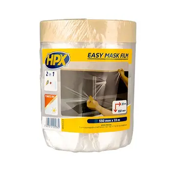 HPX Easy mask film crêpepapier - 550mm x 33m