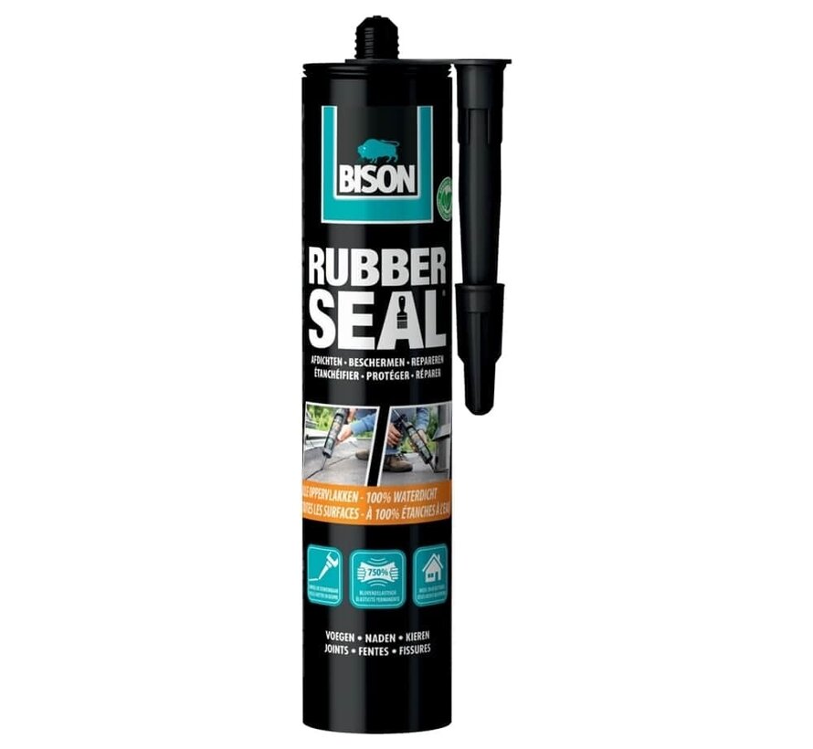 Bison - Rubber Seal - 310g - Zwart