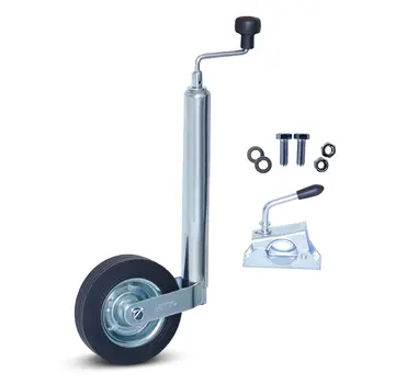 MESO Complete neuswiel set - Metalen wielbody - 48mm - Neuswiel - Klem - Bevestigingsmaterialen