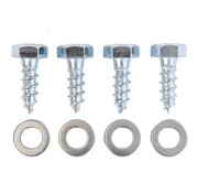 MESO Montageset M10 - 4x Houtdraadbout - 4x Sluitring