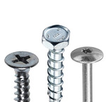 Schroeven op schroefkop