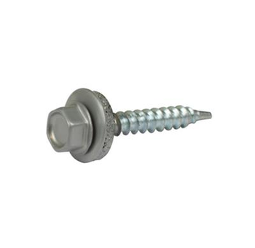 Dak & Gevel Dak & Gevel - Profielplaatschroeven - 4,8 x 35mm - Verzinkt - Voldraad - Antraciet (200 stuks)