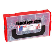 Fischer Fischer - FIXtainer - DuoPower/Duotec - plug + Schroeven - Box (200-delig)