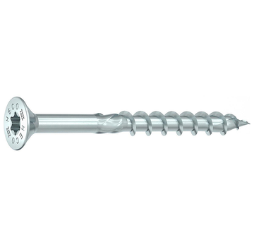 Heco Topix-Plus Schroeven - Hecodrive platverzonken kop - 4 x 40mm - Deeldraad (500 stuks)