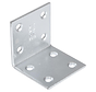 L-beslag/L-steun zonder schroeven - 40x40mm - Verzinkt  (6 stuks)