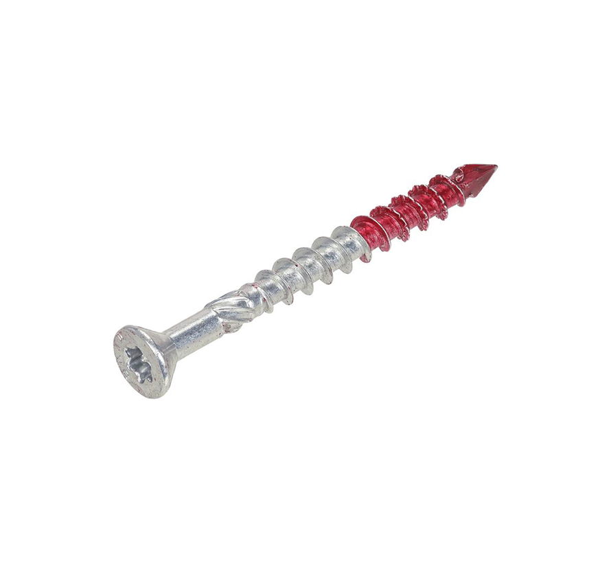 Rotadrill - MDF schroeven - Torx 15 Platkop - 3,5 x 30mm - Deeldraad - Verzinkt (200 stuks)