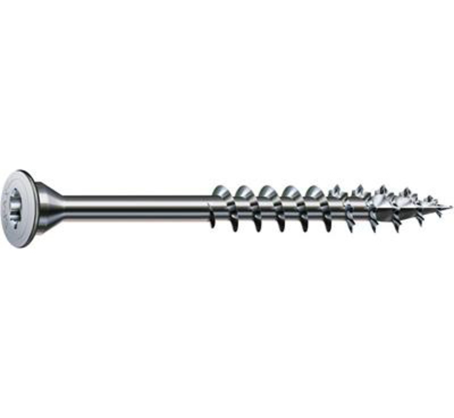 Spax - Constructieschroeven - Torx 20 Vlakke Discuskop - 5 x 87mm - Deeldraad - WIROX (150 stuks)
