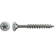Spax - Spaanplaatschroeven - Torx 20 Platkop - 5 x 100mm - Deeldraad - RVS (100 stuks)