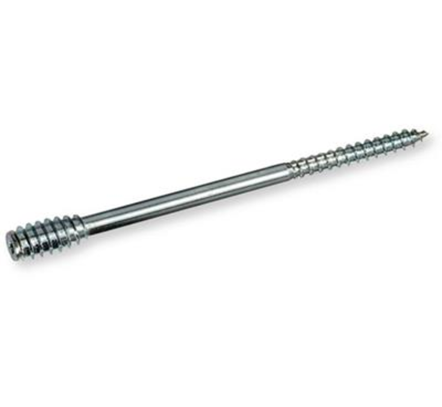 Woodies - Afstandschroeven - Torx 25 - 6 x 200mm - Deeldraad - Verzinkt (50 stuks)