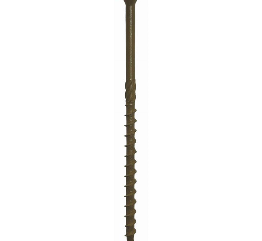 Woodies - Ultimate Shield Oudoor Schroeven - Torx 40 Tellerkop - 8 x 180mm/80 - Deeldraad (50 stuks)