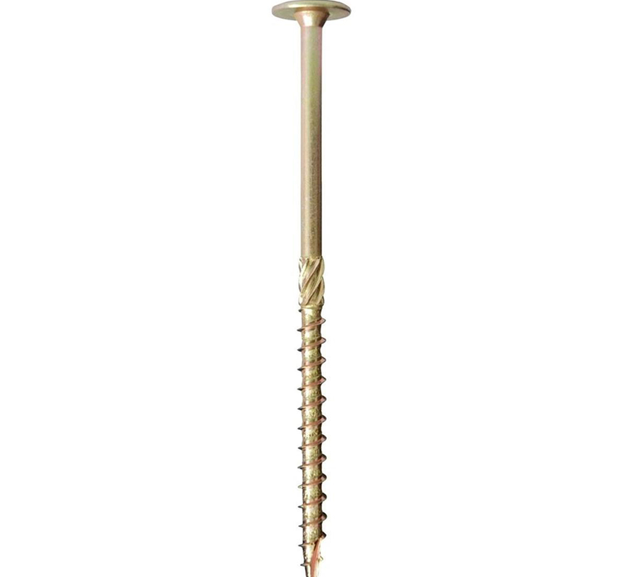 Woodies - Ultimate Shield Oudoor Schroeven - Torx 40 Tellerkop - 8 x 80mm/50 - Deeldraad (50 stuks)