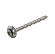 Spenglerschroeven - Torx 20 - EPDM-ring - 4,5 x 120mm - RVS - Deeldraad (100 stuks)