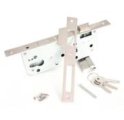 Eurofix Eurofix - Deurslot - Doornmaat 45mm - PC 85mm - Sluitplaat RVS