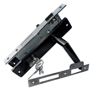 Eurofix Eurofix - Deurslot set - Schild recht - Doornmaat 45mm - PC 85mm - Zwart