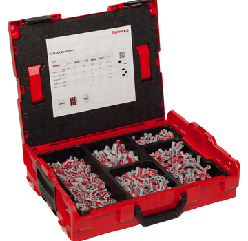 Fischer Fischer - L-Boxx 102 - DuoPower pluggen - 910-delig