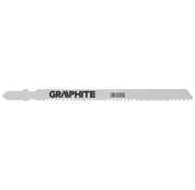 GRAPHITE Graphite - Decoupeerzaagbladen - Voor hout, metaal, RVS/inox - Extra lang (2 stuks)