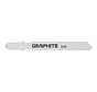 Graphite - Decoupeerzaagbladen - Voor metaal en RVS/inox (2 stuks)
