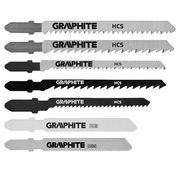 GRAPHITE Graphite - Decoupeerzaagbladenset - 10-delig