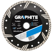 GRAPHITE Graphite - Turbo - Diamantschijf - 180x22,2x6,0x2,8mm