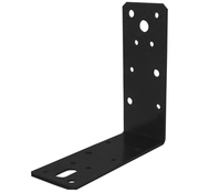 Starx Hoekanker - Vlak - 125x125x46x2,5 - Zwart