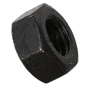 Blackline - Zeskantmoeren - DIN934 - M6 - Zwart (100 stuks)