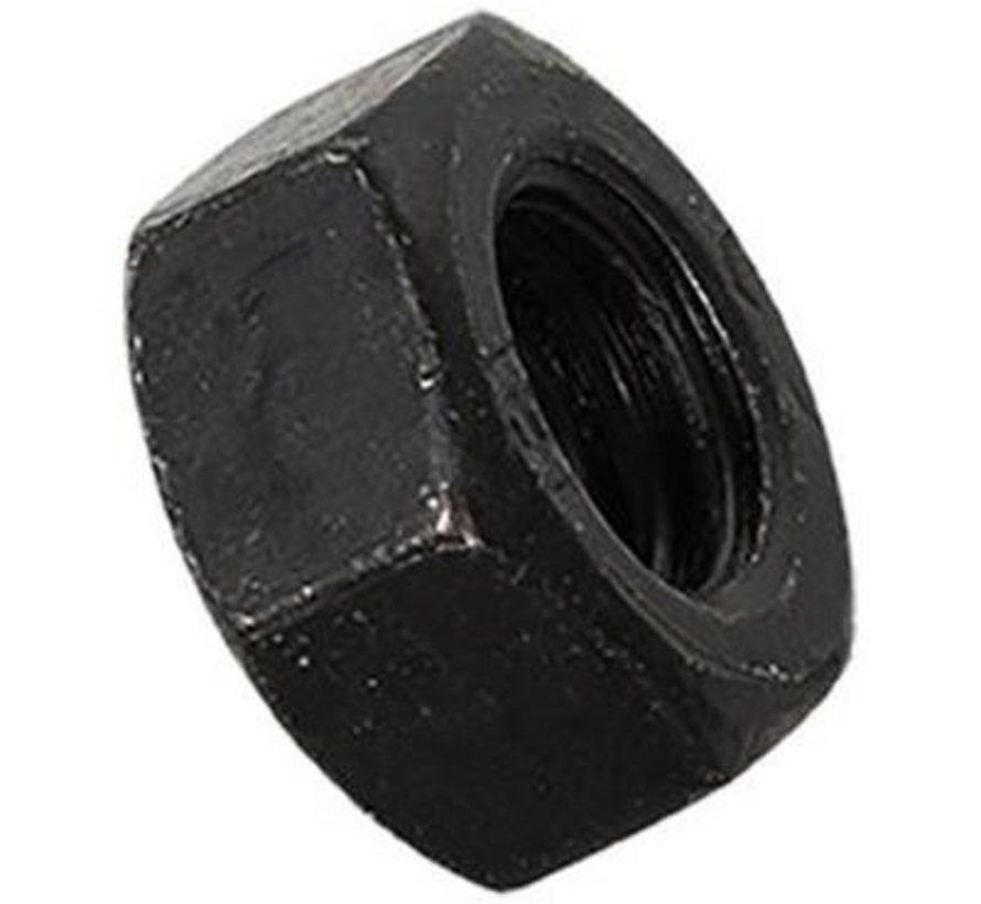 Blackline - Zeskantmoeren - DIN934 - M6 - Zwart (100 stuks)