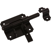 Hangslotgrendel - 80 x 70mm - Zwart (1 stuk)