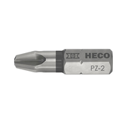 Heco - Drive-Bits - Pozidrive 2 - 25mm (Blister verpakking 2 stuks)
