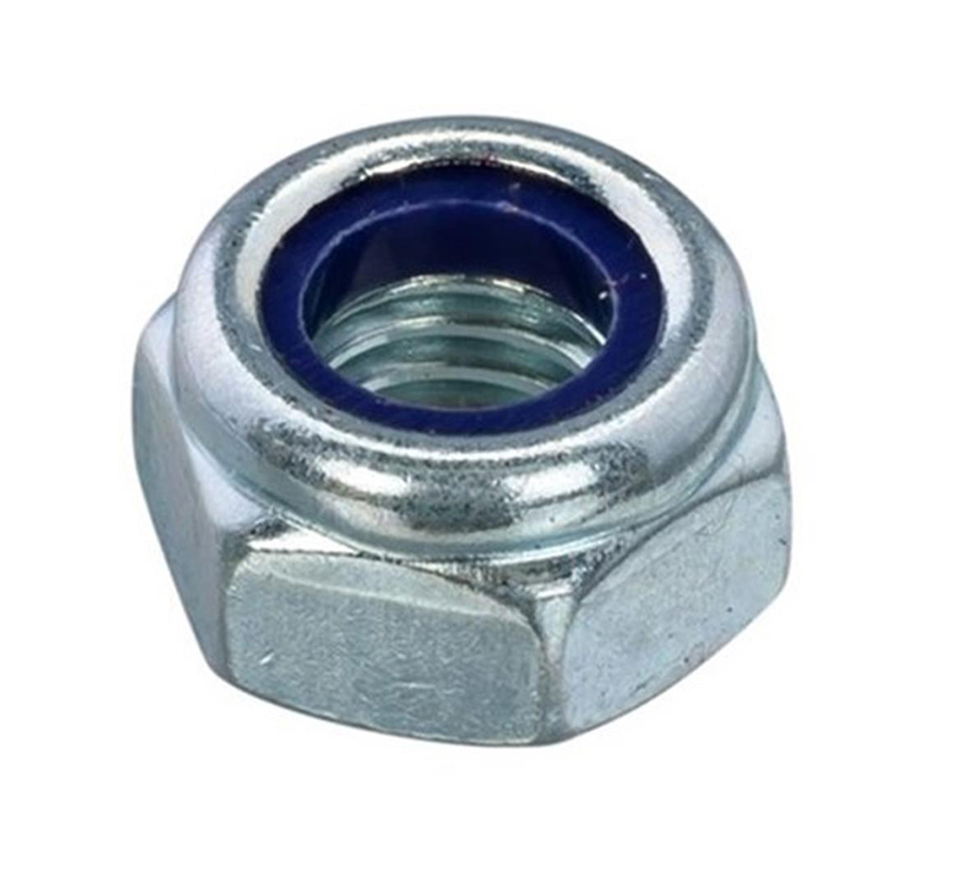 Hoenderdaal Fasteners - Borgmoeren - M5 - DIN985 - Verzinkt (250 stuks)
