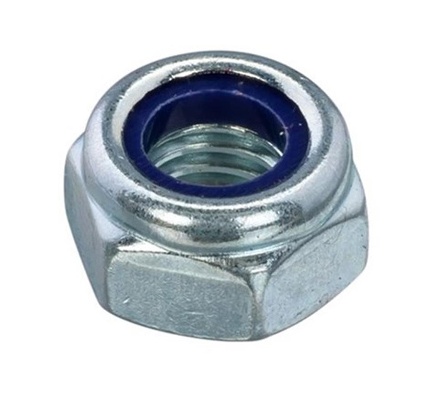 Hoenderdaal Fasteners - Borgmoeren - M6 - DIN985 - Verzinkt (250 stuks)