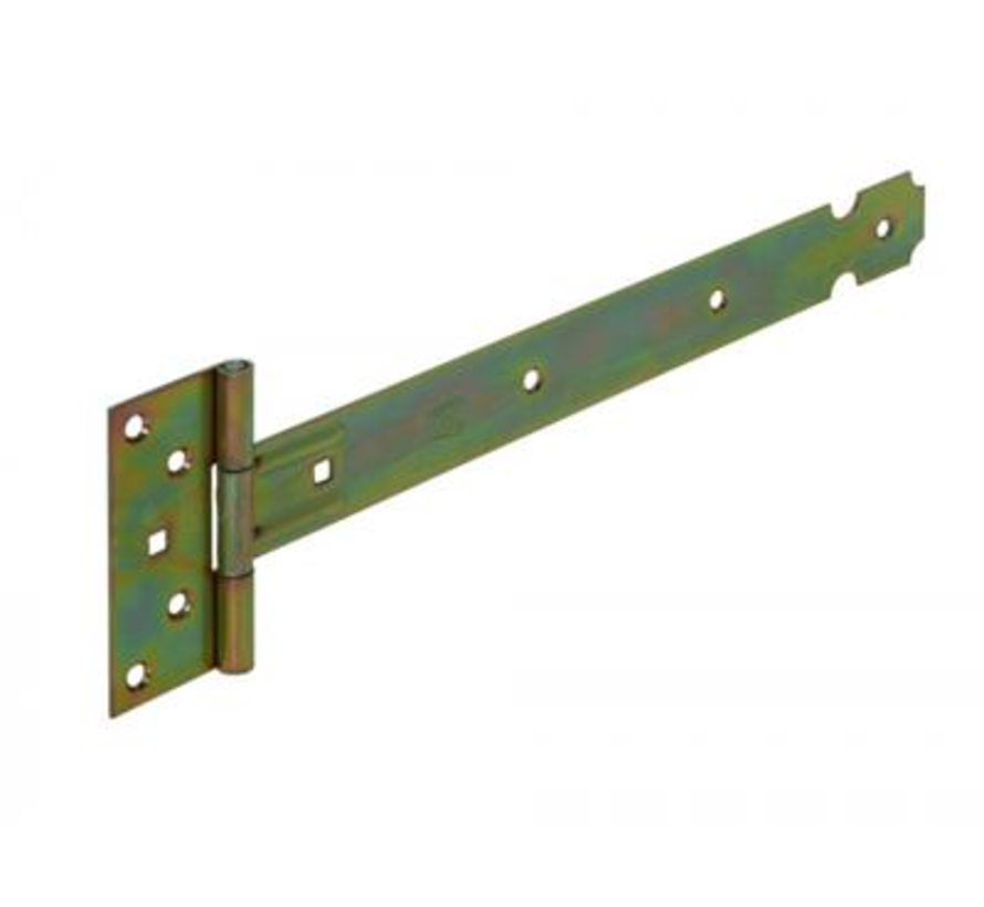 Kruisheng - 40cm - Geel verzinkt