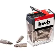 KWB Kwb - Schroefbit box - PZ2 - 25mm (25 stuks)